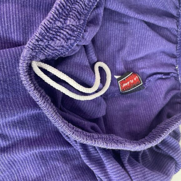 Vintage Fort Lauderdale Athletic Shorts, Women’s Large (OSFA) Purple Drawstring - Picture 3 of 6